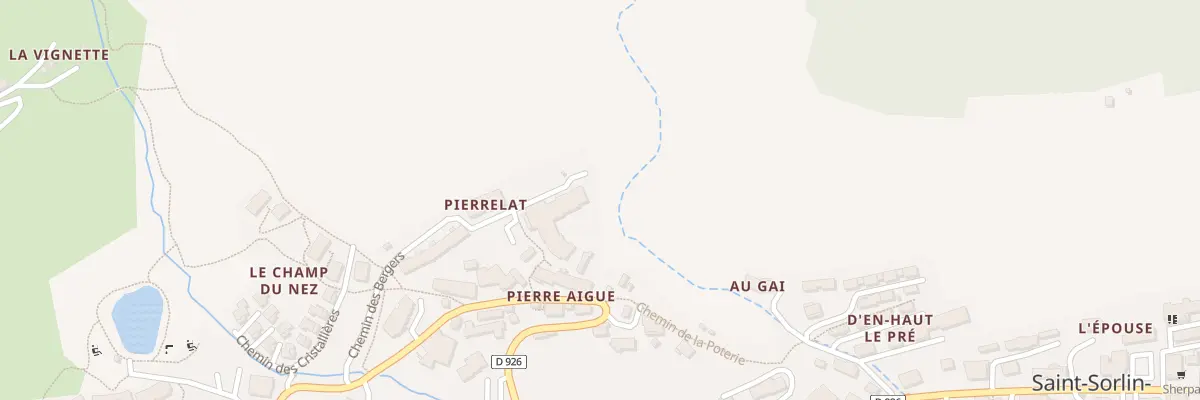 Plan du 5771 Res Les Bergers à Saint-Sorlin-d’Arves