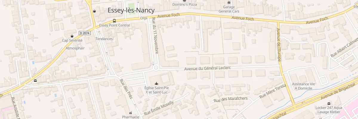 Plan du 43 Av General Leclerc à Essey-lès-Nancy