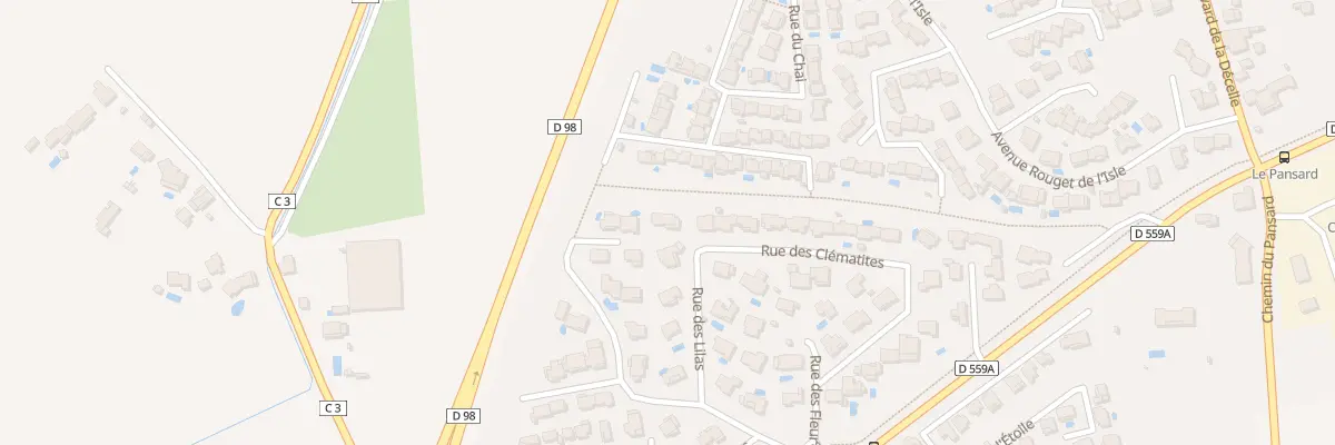 Plan du 4 Rue des Lilas à La Londe-les-Maures