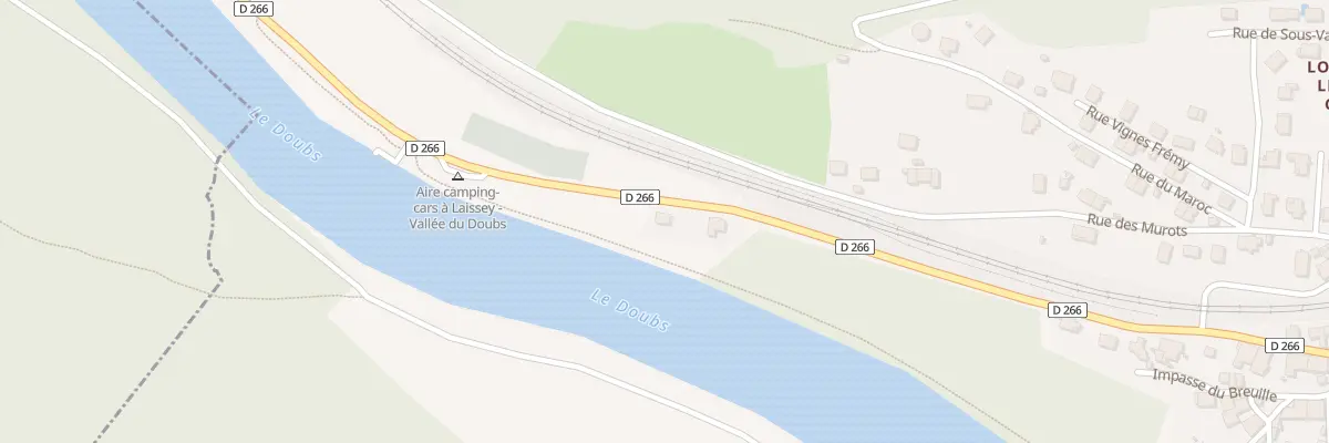 Plan du 2B Gr Grande Rue à Laissey