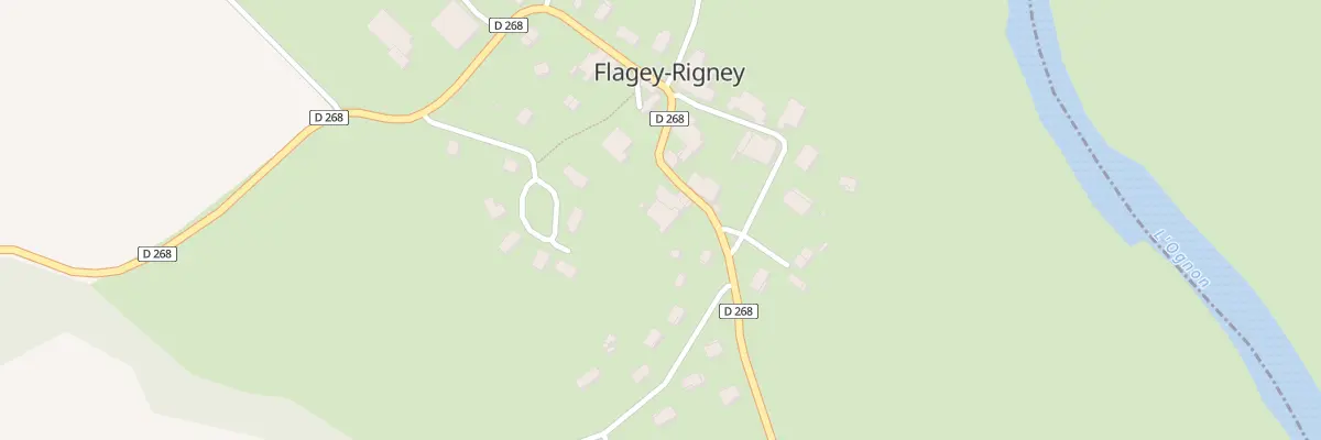 Plan du 3 Rue de la Mairie à Flagey-Rigney