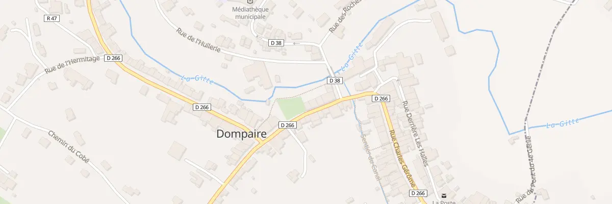 Plan du 118 Rue Carnot à Dompaire