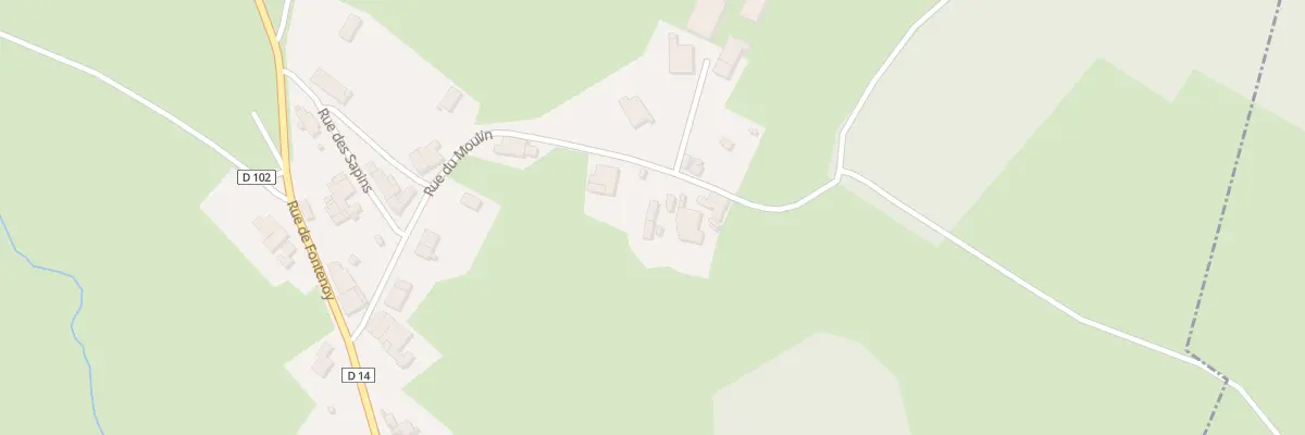 Plan du 14 Rue du Moulin à Cuve