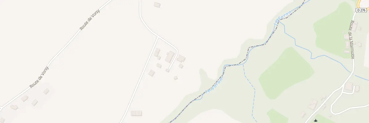 Plan du 273 Che de la Plagne à Arbusigny