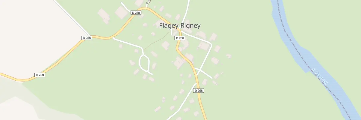 Plan du 5 Rue de la Mairie à Flagey-Rigney
