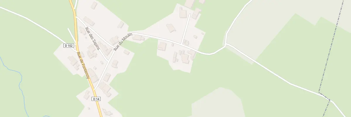Plan du 14B Rue du Moulin à Cuve