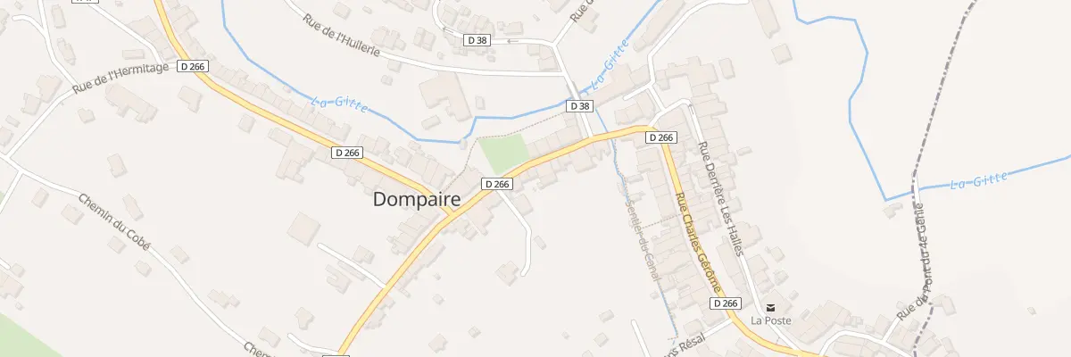 Plan du 123 Rue Carnot à Dompaire