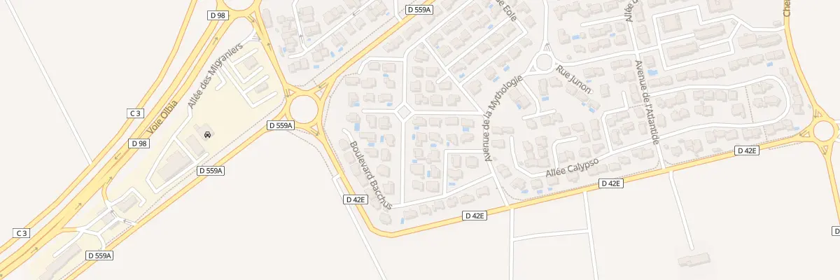 Plan du 72 Rue du Vieux Pressoir à La Londe-les-Maures