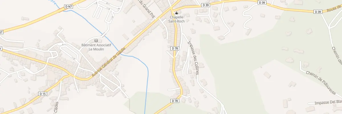 Plan du 1 Imp Courte à Flassans-sur-Issole