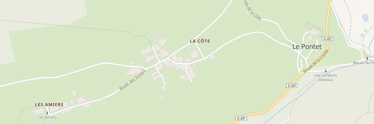 Plan du 5209 La Cote au Pontet