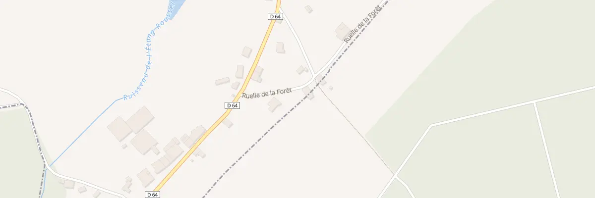 Plan du 3 Rle de la Forêt à Escles
