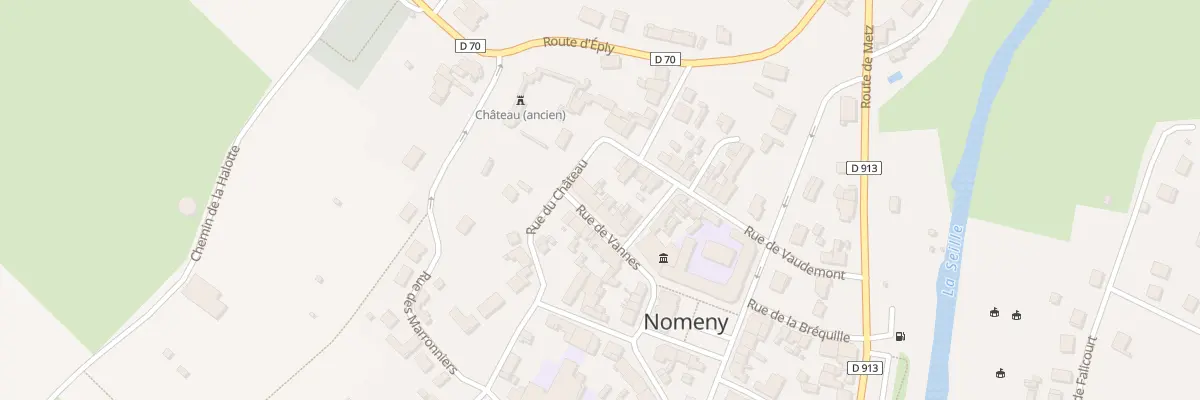 Plan du 4 Rue de Vannes à Nomeny