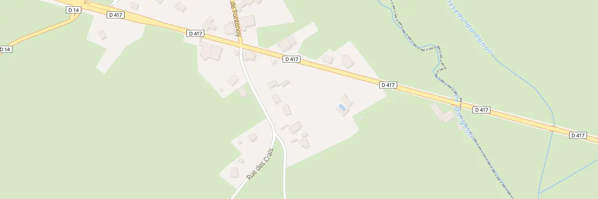 Plan du 1A Rue des Crais à Cuve