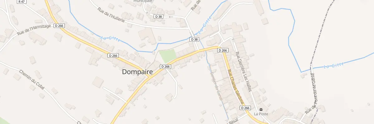 Plan du 103 Rue Carnot à Dompaire