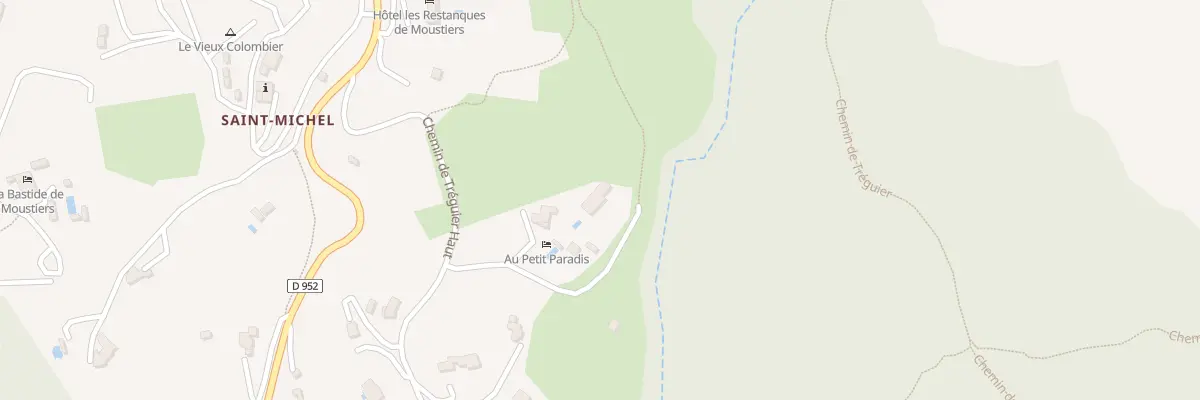 Plan du 7069 Che de Tréguier Haut à Moustiers-Sainte-Marie