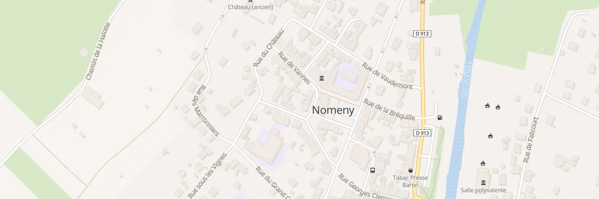 Plan du 3 Rue de Verdun à Nomeny