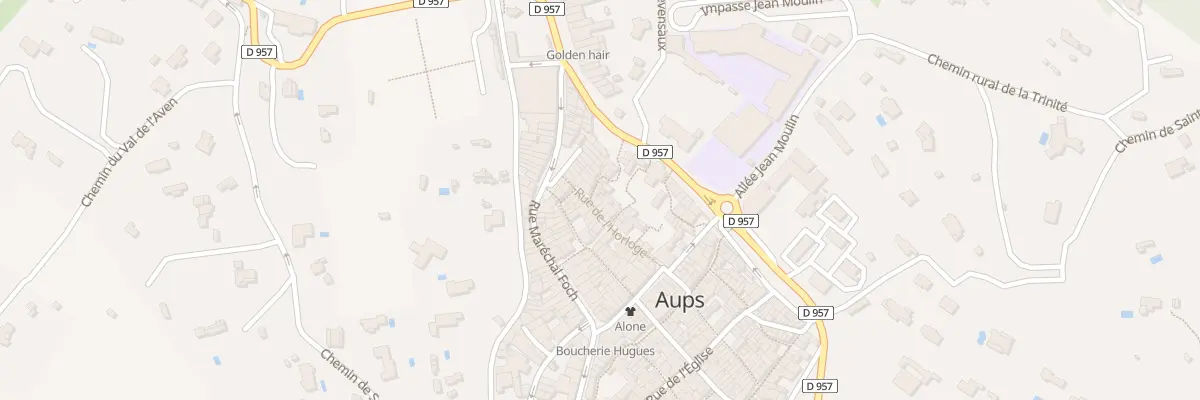 Plan du 2 Rue Montolivet à Aups