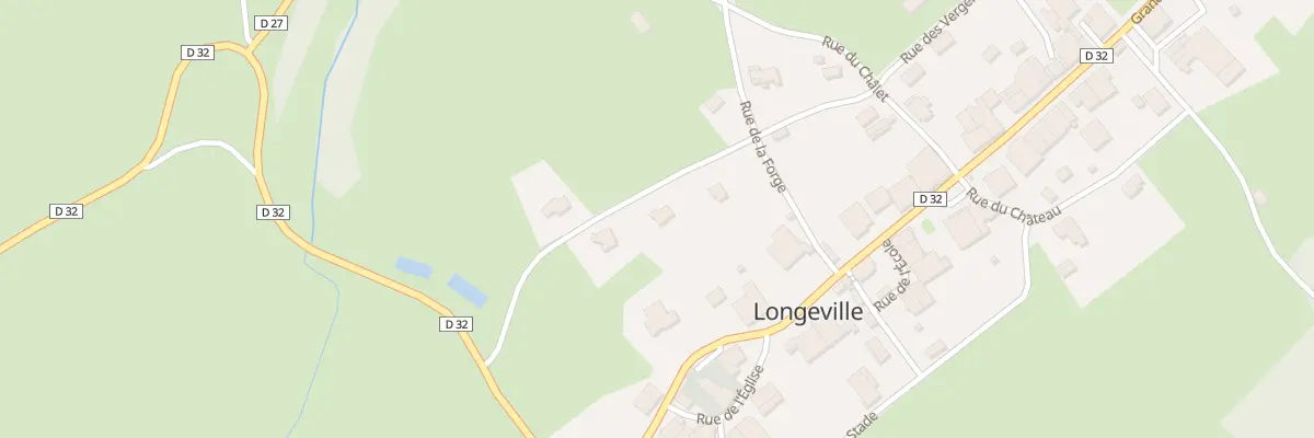 Plan du 3 Rue des Vergers à Longeville