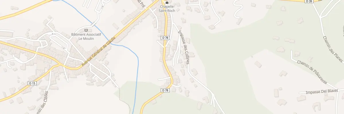 Plan de la Rue des Boyers à Flassans-sur-Issole