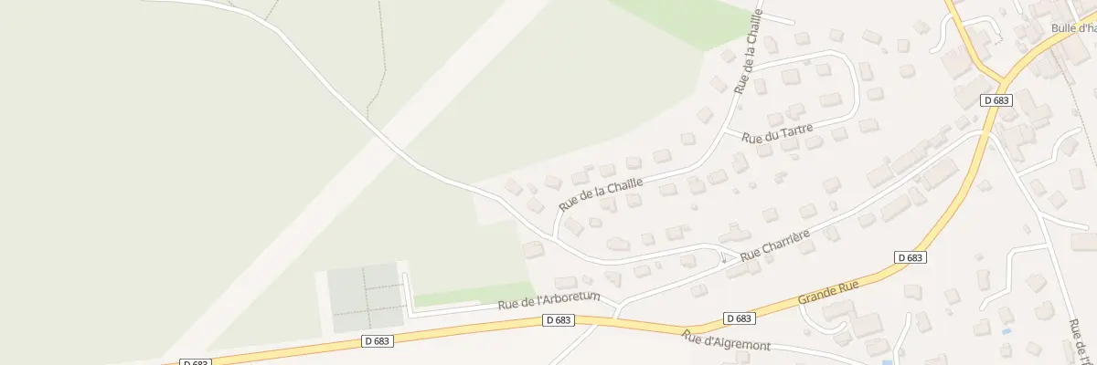 Plan du 20 Rue de la Chaille à Roulans