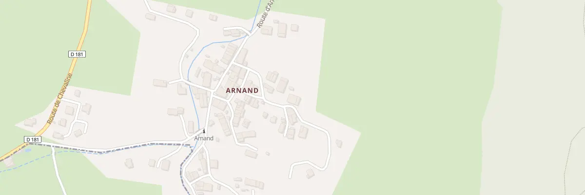 Plan du 153 Che du Pralet à Doussard