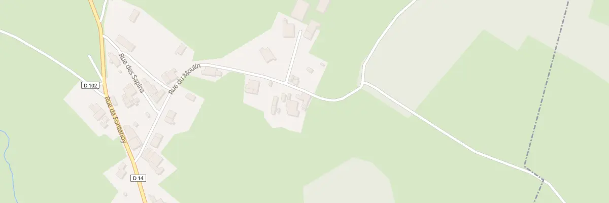 Plan du 16 Rue du Moulin à Cuve