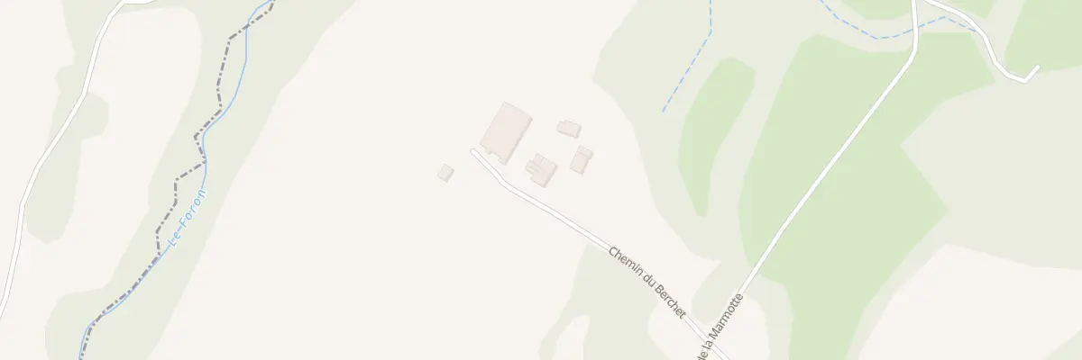 Plan du 374 Che du Berchet à La Chapelle-Rambaud