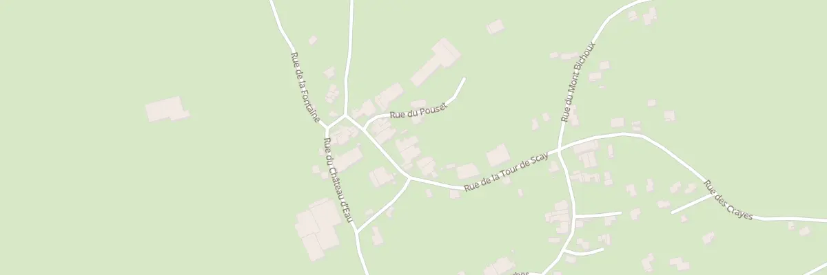 Plan du 24 Rue de la Tour de Scay à Villers-Grélot