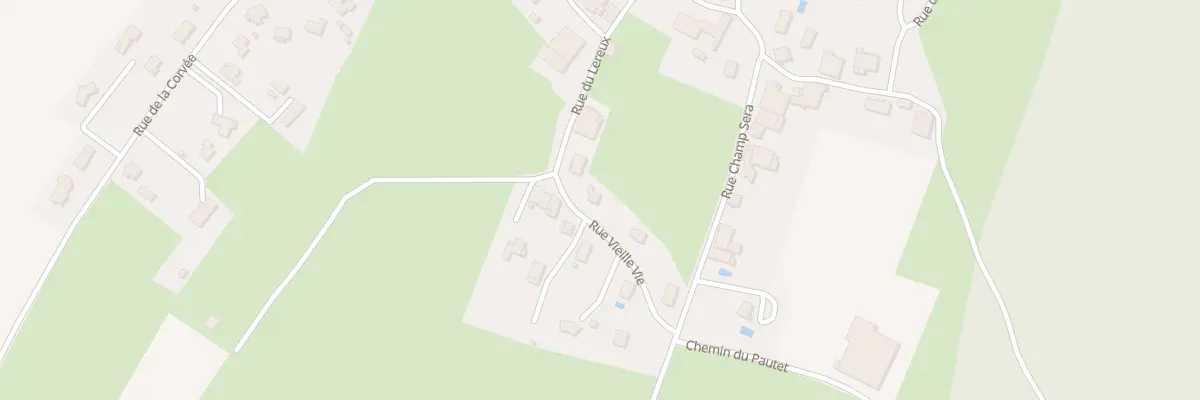 Plan de la Rue Vieille Vie à La Tour-de-Sçay