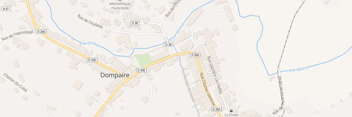 Plan du 55 Rue Carnot à Dompaire