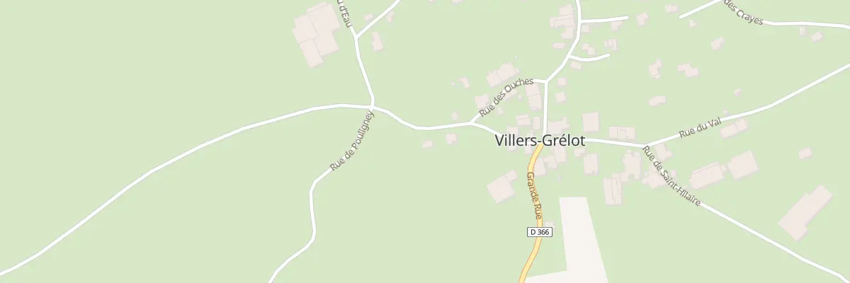 Plan du 7 Rue de Lusans à Villers-Grélot
