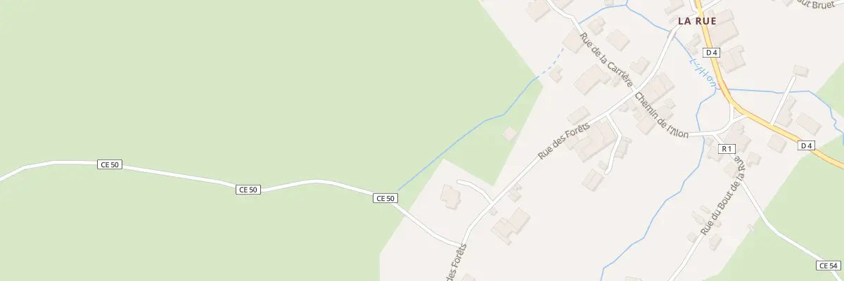 Plan du 260 Rue des Forêts à Harol