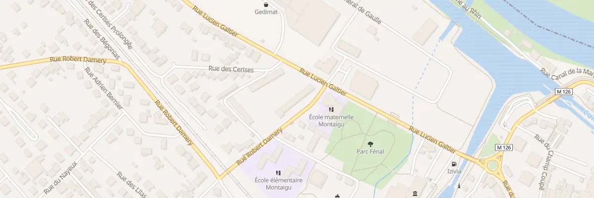Plan du 11A Rue Lucien Galtier à Laneuveville-devant-Nancy