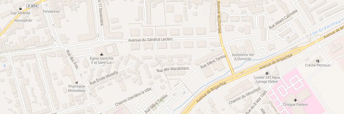 Plan du 5A Rue des Maraichers à Essey-lès-Nancy