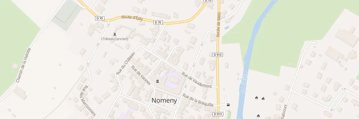 Plan du 4 Rue de Vaudémont à Nomeny
