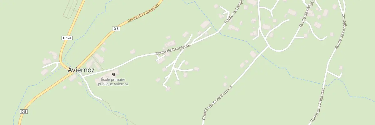 Plan du 320F Rte de l’Anglettaz à Fillière