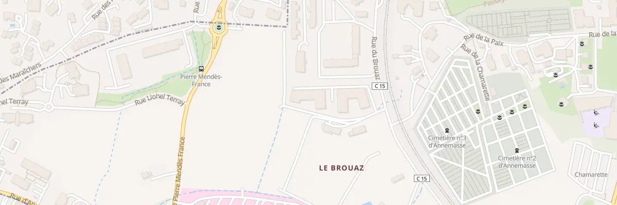 Plan du 26 Rue du Brouaz à Annemasse