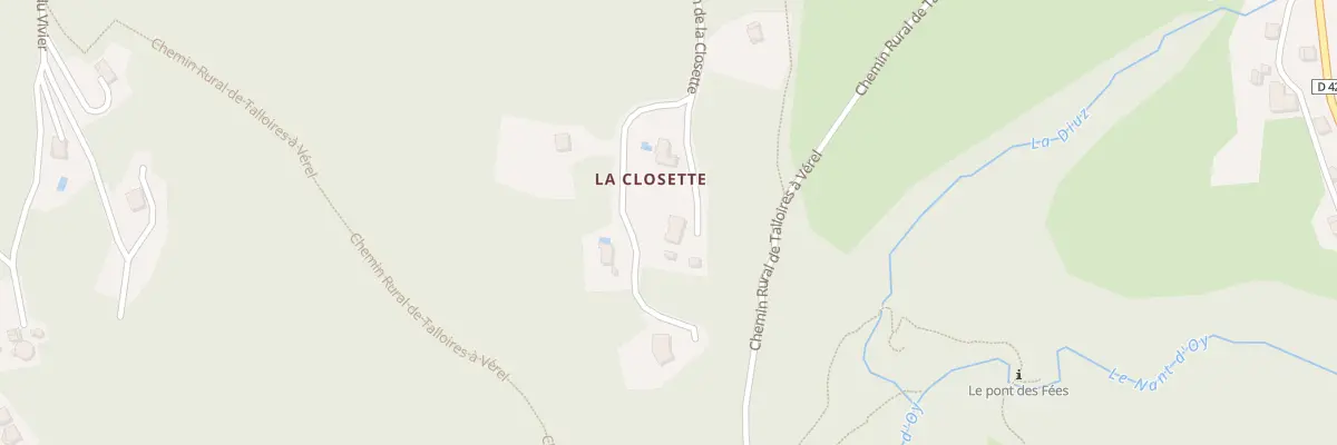 Plan du 277B Che de la Closette à Talloires-Montmin