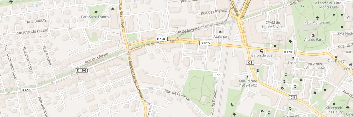 Plan du 51 Rue de Geneve à Annemasse