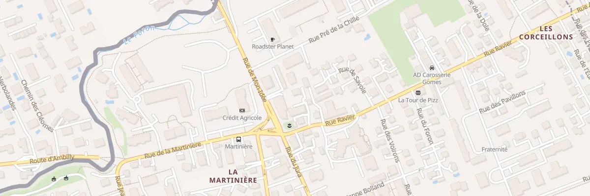 Plan du 13 Rue ravier à Ambilly
