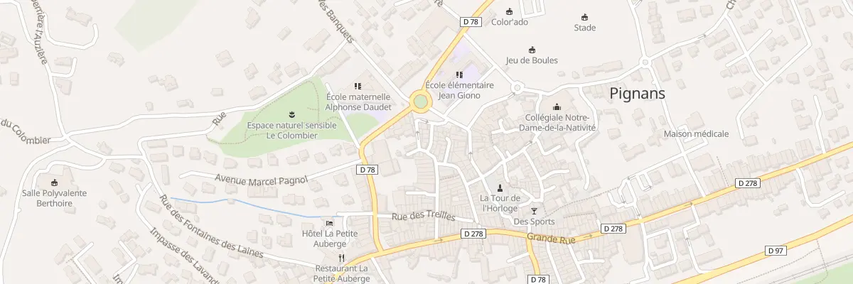 Plan du 37B Rue Saint-andré à Pignans