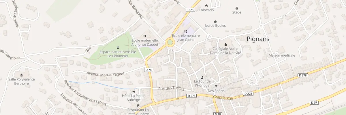 Plan du 39 Rue Saint-andré à Pignans