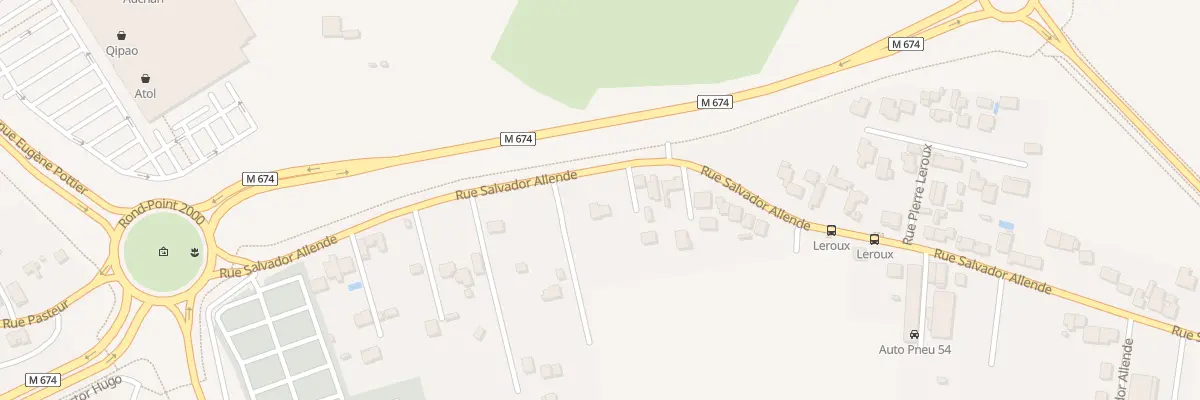 Plan du 14 Rue Salvador Allendé à Tomblaine