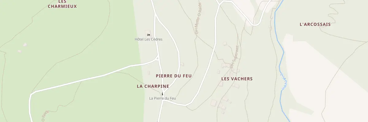 Plan du 609 Che des Prés Plans à Saint-Sorlin-d’Arves