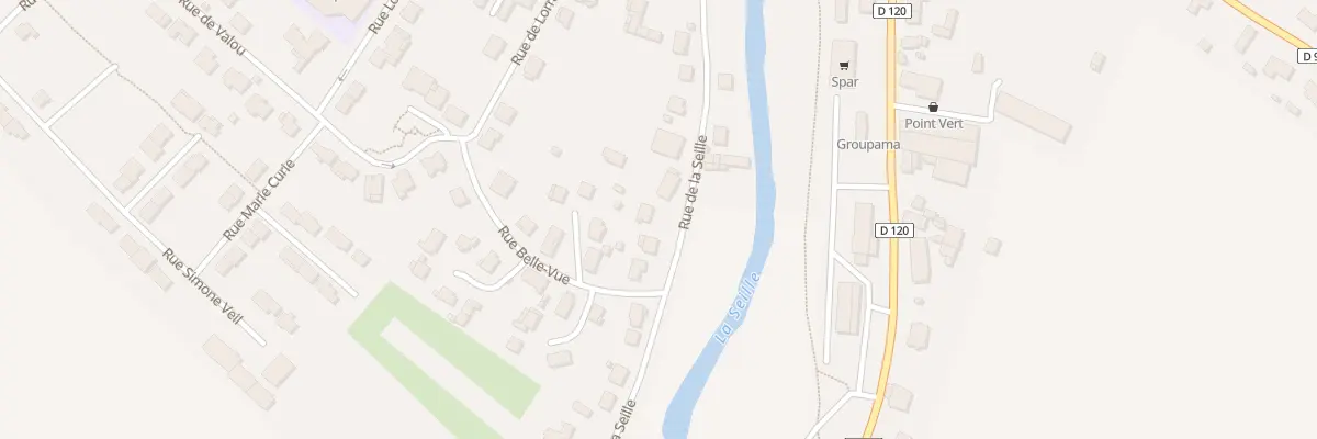 Plan du 14 Rue de la Seille à Nomeny