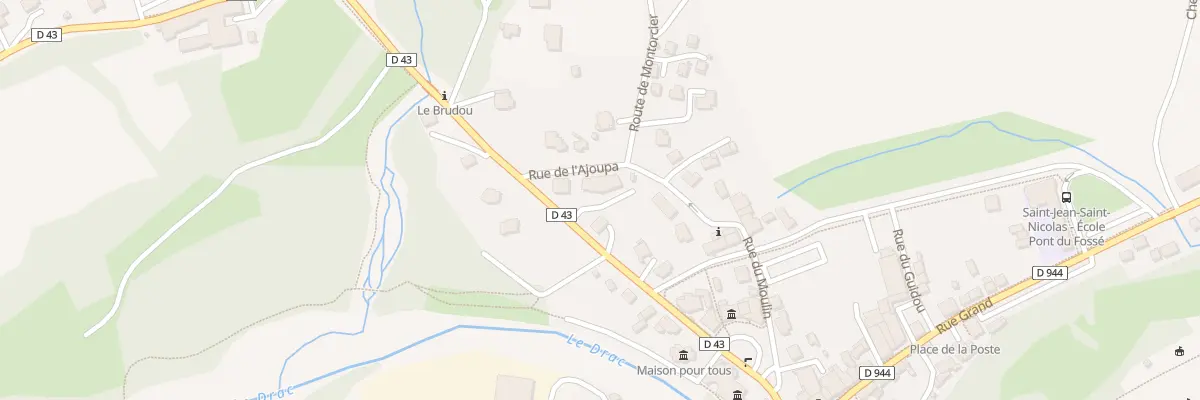 Plan du 4 Rue de l’Ajoupa à Saint-Jean-Saint-Nicolas