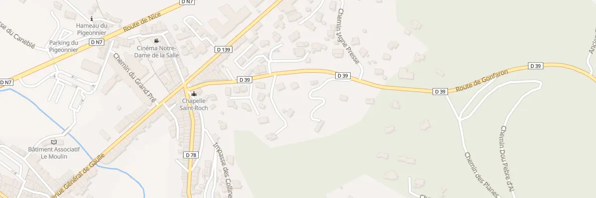 Plan du 1 Pidourente à Flassans-sur-Issole