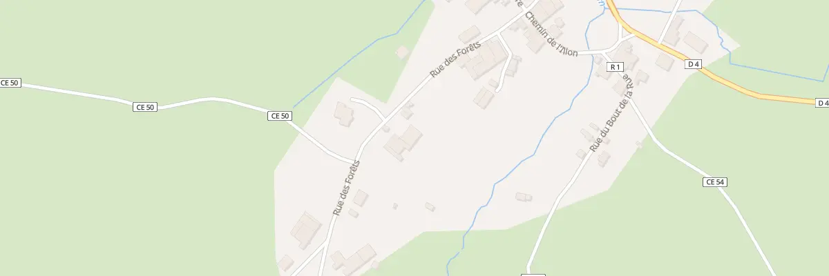 Plan du 313 Rue des Forêts à Harol