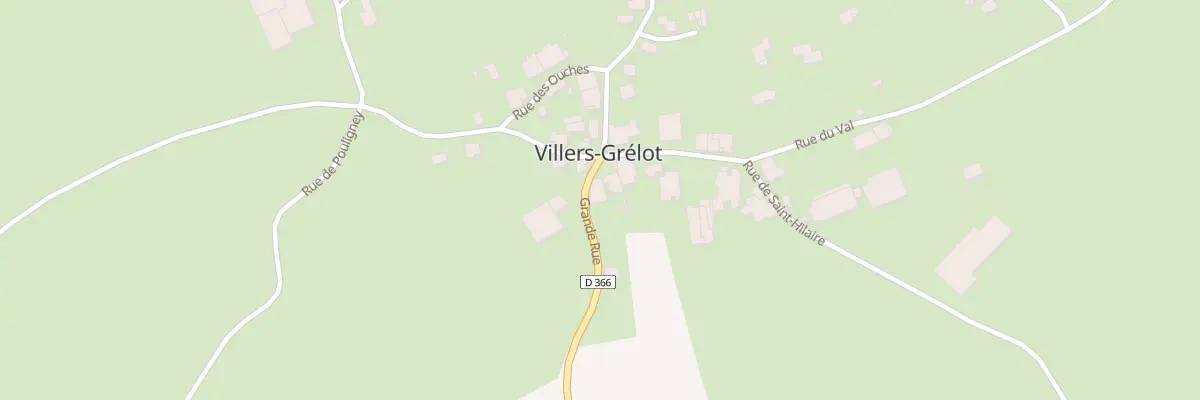 Plan du 23 Grande Rue à Villers-Grélot