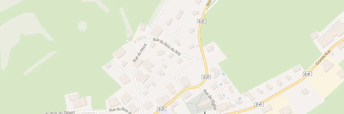 Plan du 3B Rue du Bois du Roy à Évillers